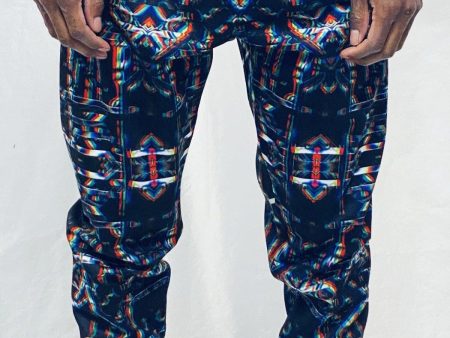 Daniel W. Prust -  Rainbow Grid  - Joggers - Limited Edition of 111 Supply