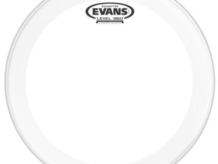 Evans EQ3 Frosted Bass Drum Head Online Sale