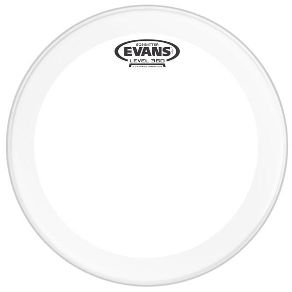 Evans EQ3 Frosted Bass Drum Head Online Sale