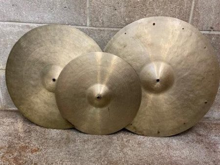 Set of Zildjian K Istanbul Vintage 14  Hihats 18  Cr Ride 20  Sizzle Ride Online Sale