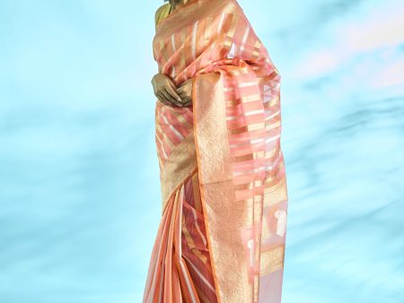 Pure Handloom Kadhua Kora Silk Saree Online now