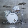 Slingerland 1973 Light Blue Pearl 3 Piece Drum Kit Cheap