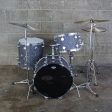 Hayman Vibrasonic  Pacemaker  Drum Kit in Charcoal Satin Flame Online now