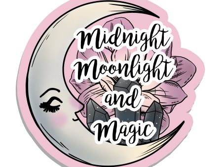 Rebel and Siren - Midnight Moonlight and Magic Witchy Vinyl Sticker | 2.5  For Cheap