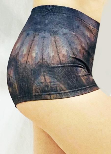 *NOW IN CRUSHED VELVET*  PatternNerd -  Isness  - Booty Shorts - Limited Edition of 111 Hot on Sale