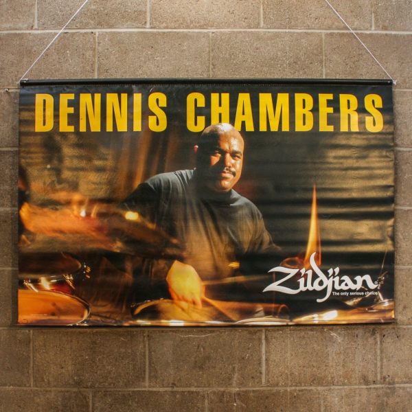 Zildjian Dennis Chambers Banner Online Hot Sale