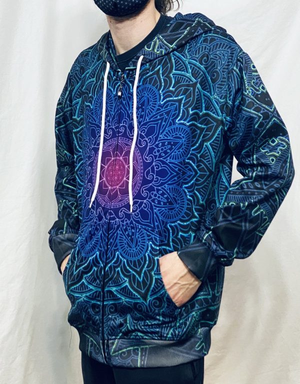 Cameron Gray - Mandala Love Zip Up Hoodie - Limited Edition of 111 Sale