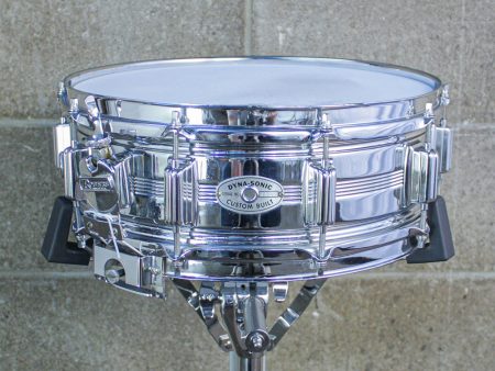 Rogers 1960 s Era 5  x 14  Dynasonic 5 Line COB Snare Drum Online Sale