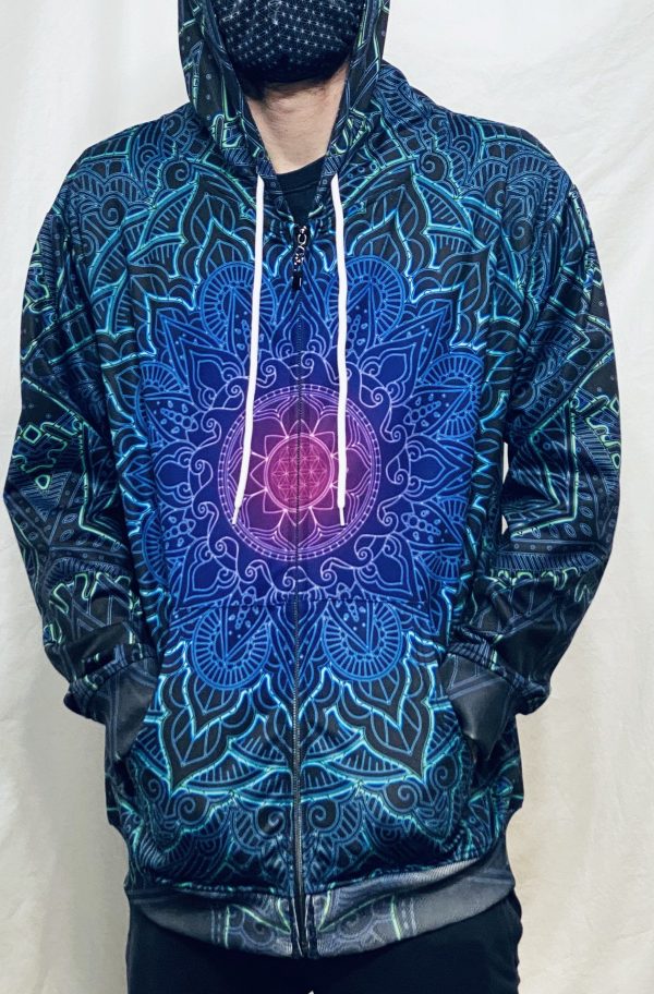 Cameron Gray - Mandala Love Zip Up Hoodie - Limited Edition of 111 Sale