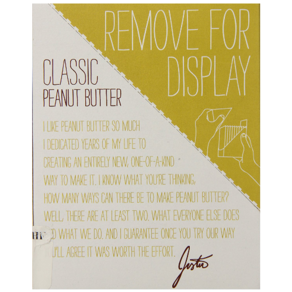 Justin s Nut Butter Classic Peanut 1.15oz 10 Pack on Sale