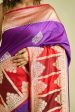 Pure Handloom Kadhua Katan Silk Saree With Rangkat Skirt Border Fashion