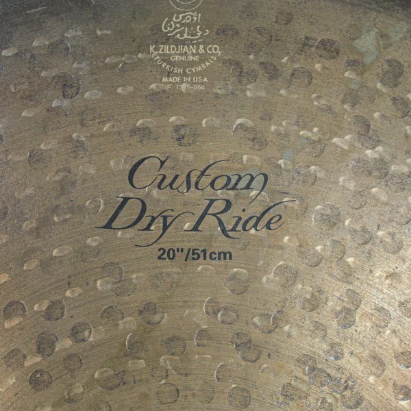 Zildjian 20  K Custom Dry Ride Online now