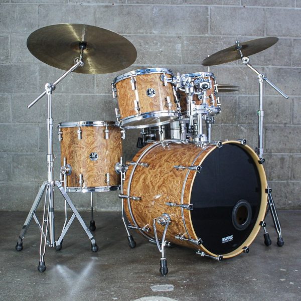 Sonor Delite Walnut Roots 4 Piece Drum Kit Online now