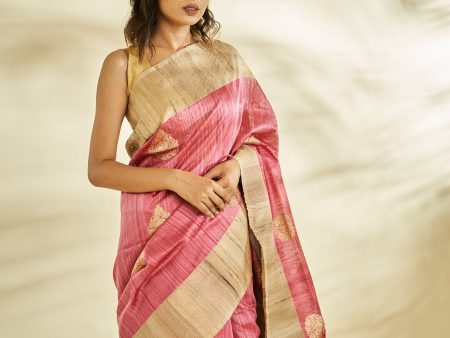 Pure Handloom Matka Silk Saree Online Sale