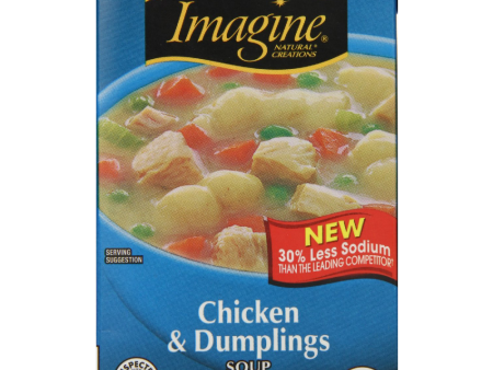 Imagine Chicken Dumpling Soup 17.3 Ounce Hot on Sale