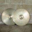 Zildjian 14  K Istanbul Hihats Turkish Intermediate Stamp 1959-66 For Sale