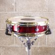 Neil Peart s DW 3  x 13  Red Sparkle Lacquer Snare Drum For Cheap