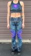 *NOW IN CRUSHED VELVET* Cameron Gray - Mandala Love - Bell Bottoms - Limited Edition of 111 For Discount