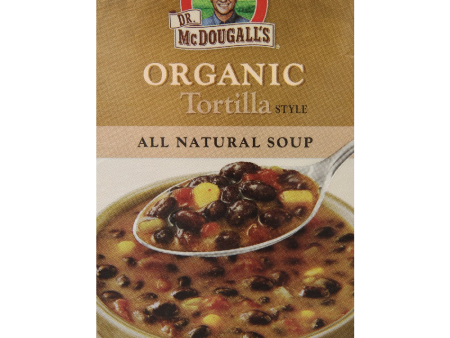 Dr. McDougall s Right Foods Organic Soup Tortilla 18 Ounce For Discount