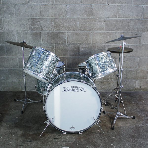 Slingerland 1948 Radio King Drum Kit in Black Diamond Pearl Sale