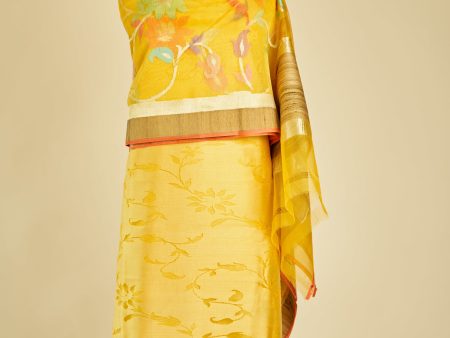 BANARASI  SUIT NET TEHRA PATOLA Fashion