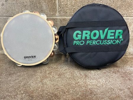 Grover 10  German Silver Beryllium Copper X Series Tamborine Discount