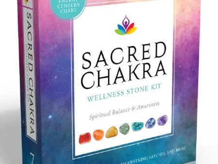 Fantasy Gifts - Sacred Chakra Wellness Stone Kit Supply