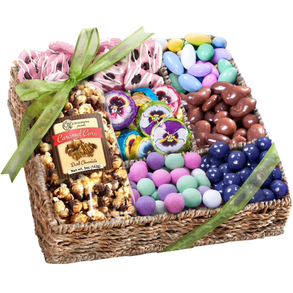 Spring Chocolate Sweets and Treats Gift Basket Online Hot Sale