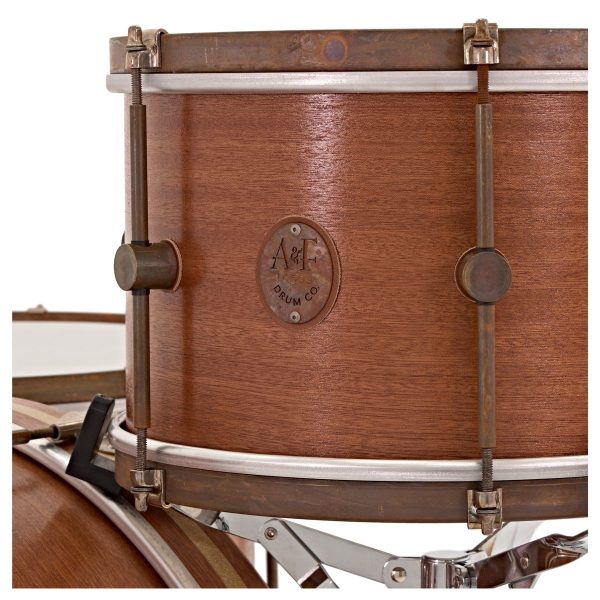 A & F Mahogany Club Drum Set For Sale