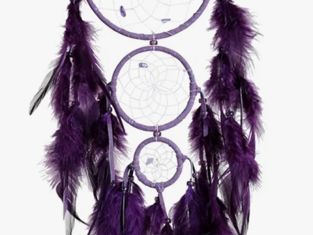 Dream Catcher - Generations - 3 Rings - Purple Sale