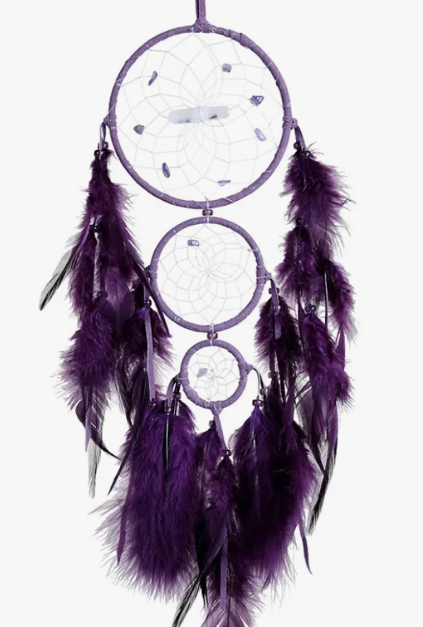 Dream Catcher - Generations - 3 Rings - Purple Sale