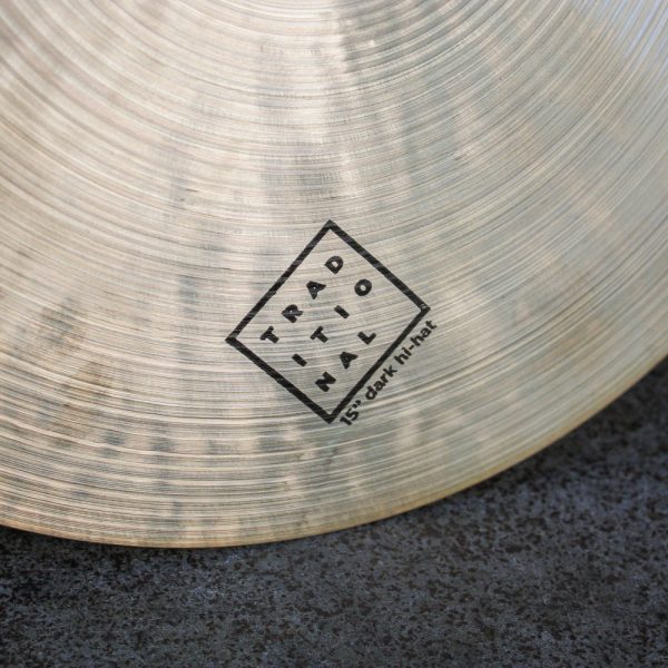 Istanbul Agop 15  Traditional Dark Hi Hats on Sale