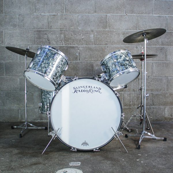 Slingerland 1948 Radio King Drum Kit in Black Diamond Pearl Sale