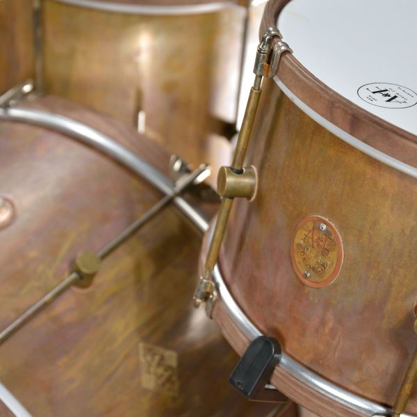 A & F Royal Elite Brass Drum Set For Cheap