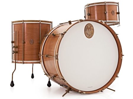 A & F Mahogany Club Drum Set For Sale