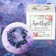 Amethyst Protection Aromatherapy Reiki Crystal Bath Bomb VEGAN Online now