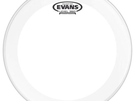 Evans EQ4 Frosted Bass Drum Head Sale