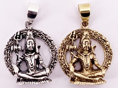 Heavy Brass Shiva Pendant Fashion