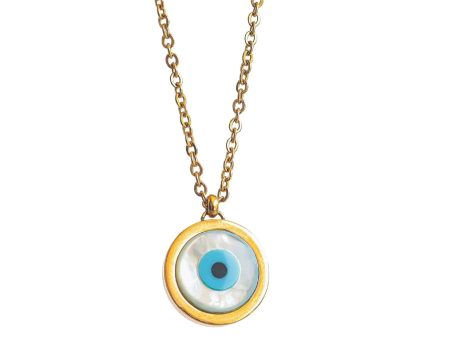 Aryenne Jewelry - Evil Eye Shell Necklace For Discount