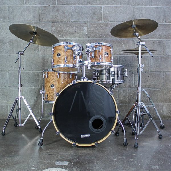 Sonor Delite Walnut Roots 4 Piece Drum Kit Online now