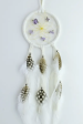 Dream Catcher - White Colour Beads - White (Medium) For Discount