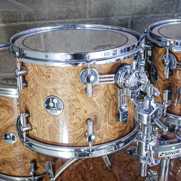 Sonor Delite Walnut Roots 4 Piece Drum Kit Online now