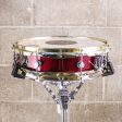 Neil Peart s DW 3  x 13  Red Sparkle Lacquer Snare Drum For Cheap