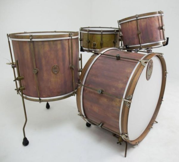 A & F Royal Elite Brass Drum Set For Cheap