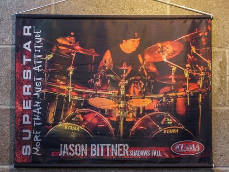 Jason Bittner (Shadows Fall) Banner on Sale