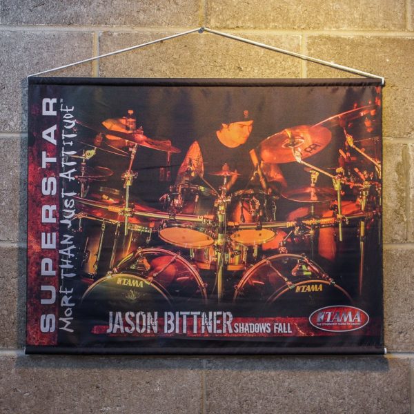 Jason Bittner (Shadows Fall) Banner on Sale