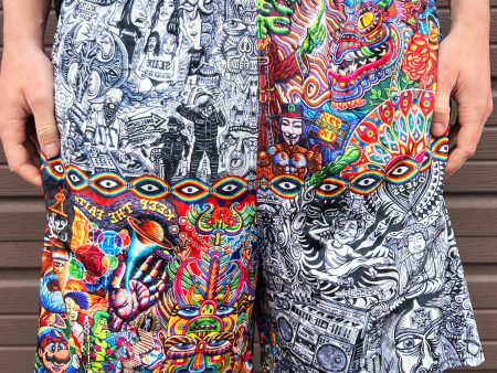 Chris Dyer -  Chaos Culture Jam  - Gym Shorts Online Hot Sale