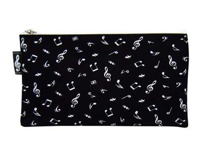 Music Notes rectangle pencil bag Hot on Sale