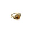 Anju Jewelry - Tigerseye Ring - Gold Hot on Sale