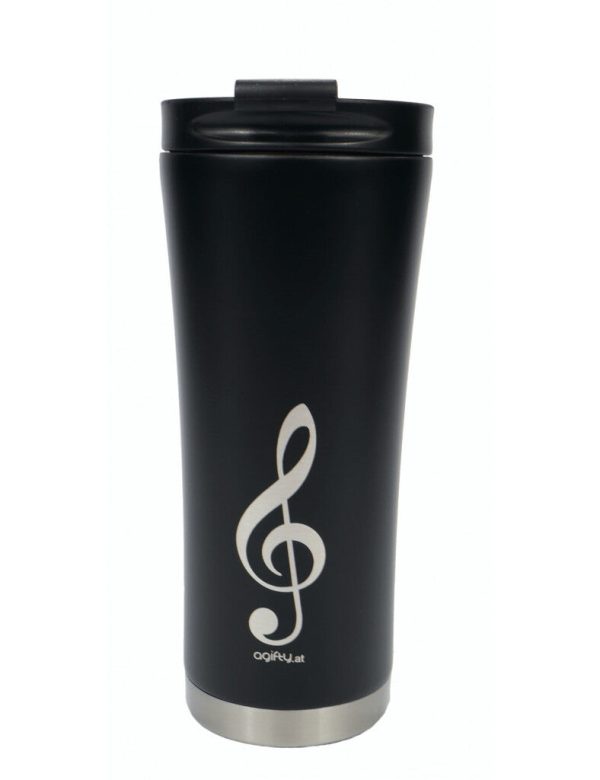 COFFEE-TO-GO THERMO MUG: G-CLEF For Cheap